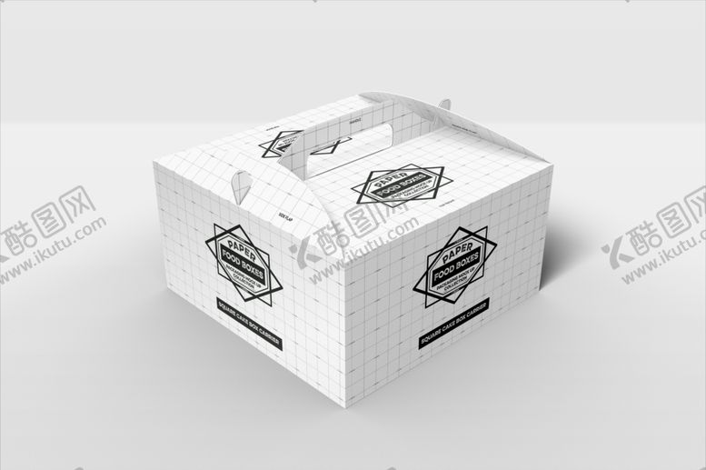 编号：57569309300147273746【酷图网】源文件下载-蛋糕纸盒包装