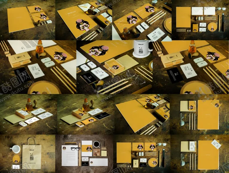 编号：76102809231507384267【酷图网】源文件下载-企业VI样机