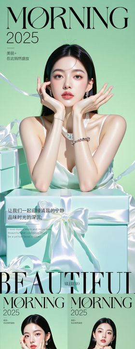 医美早安海报