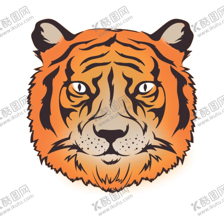 编号：49009109120942129253【酷图网】源文件下载-卡通老虎