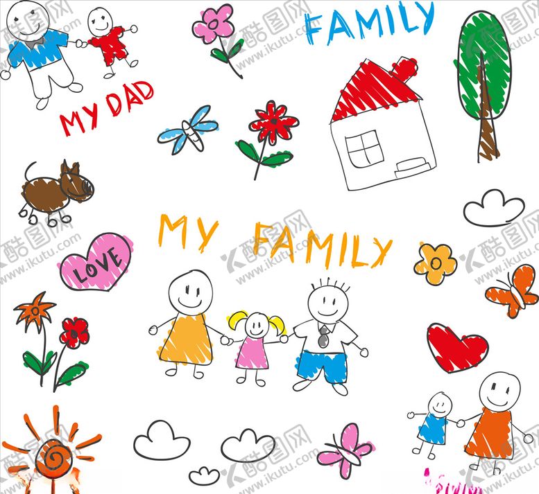 编号：49132610020505284639【酷图网】源文件下载-矢量儿童画