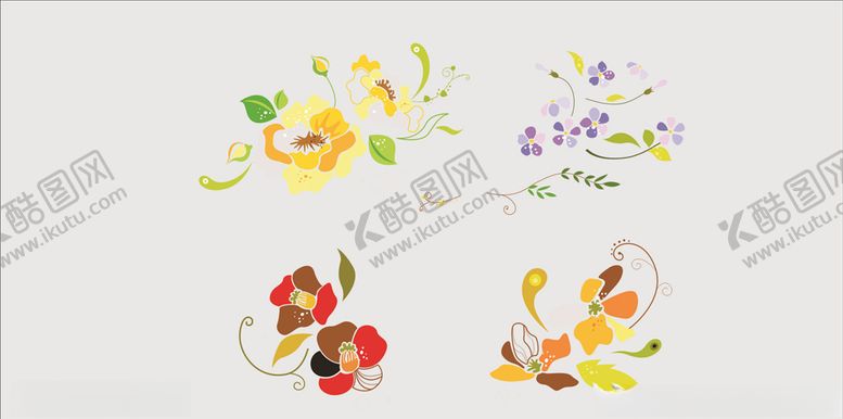 编号：89487409302308137835【酷图网】源文件下载-矢量花