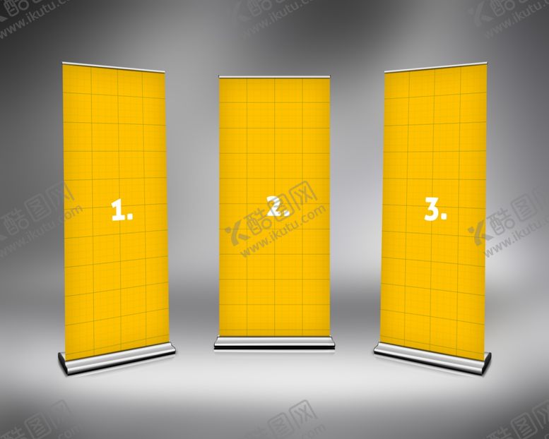 编号：60459909201801278373【酷图网】源文件下载-易拉宝样机