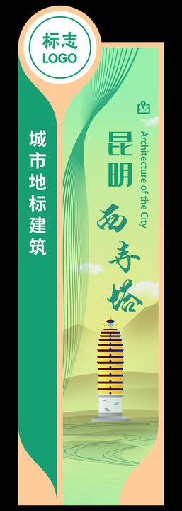 编号：78601509261801477328【酷图网】源文件下载-异形地标展板