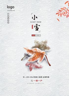 小雪海报