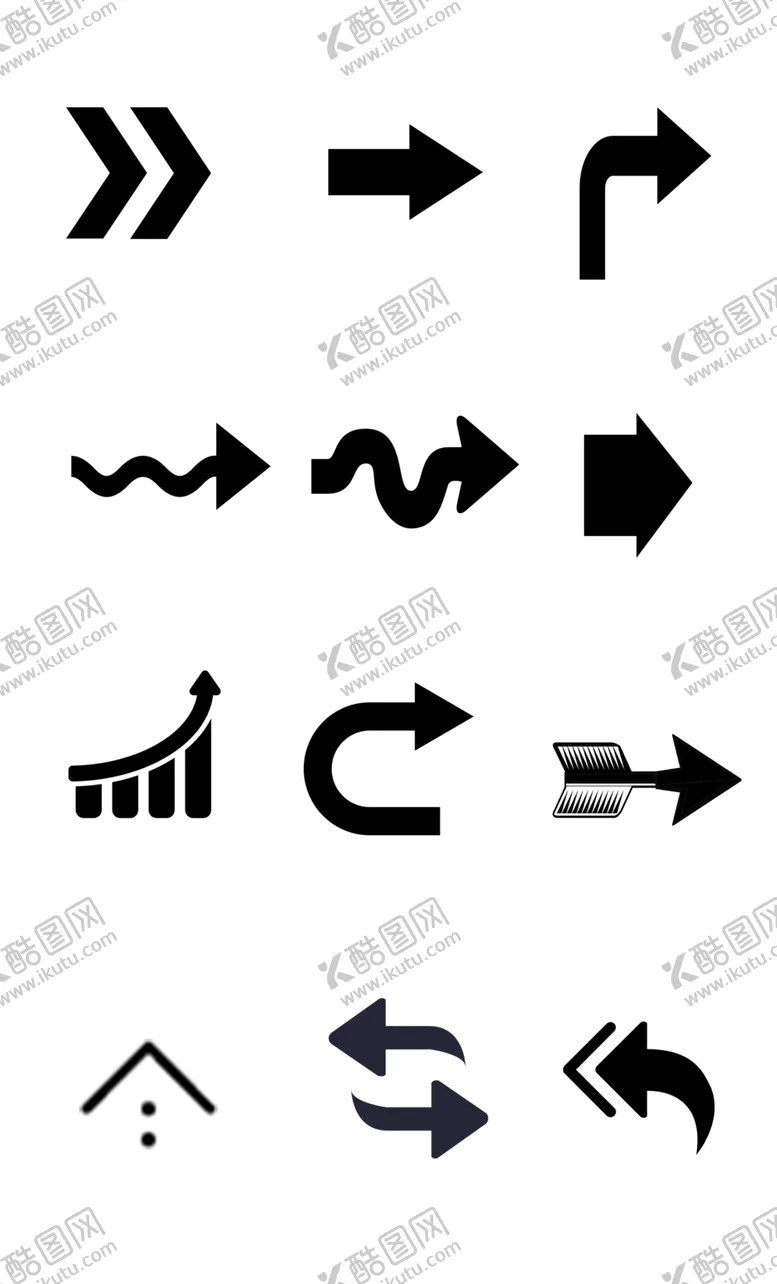 编号：51470206242052243424【酷图网】源文件下载-箭头图标