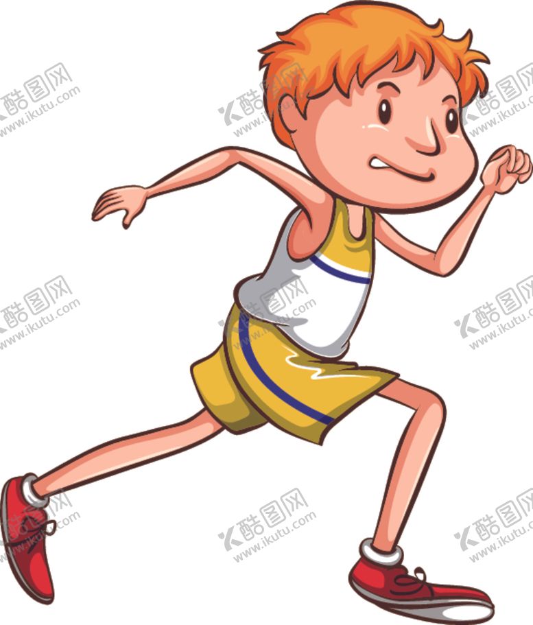 编号：10150507090508467197【酷图网】源文件下载-卡通运动人物