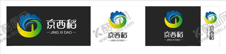 编号：88755106270604026315【酷图网】源文件下载-京西稻logo