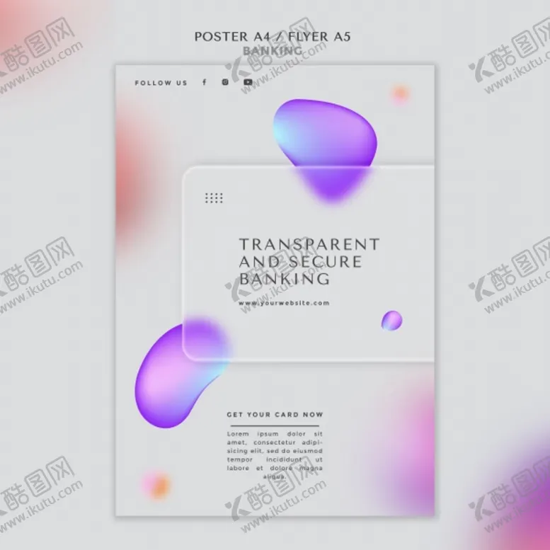编号：04879110012000556138【酷图网】源文件下载-银行创意海报设计