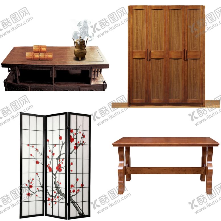 编号：21231911292050229449【酷图网】源文件下载-古风家具