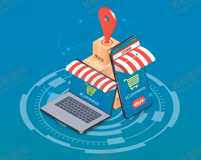 编号：62013510311228002411【酷图网】源文件下载-在线购物快递
