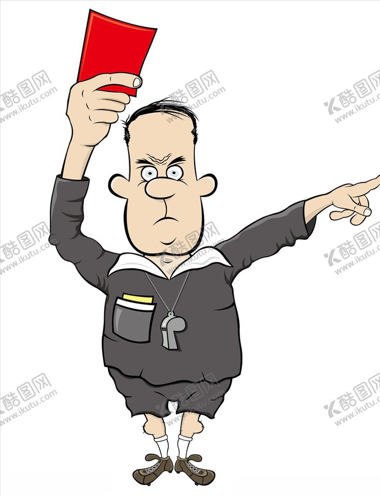 编号：33666410301827537444【酷图网】源文件下载-足球裁判员