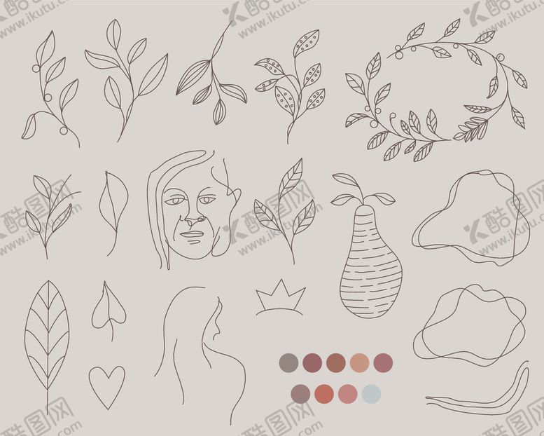 编号：26608706300759479950【酷图网】源文件下载-手绘素描插画