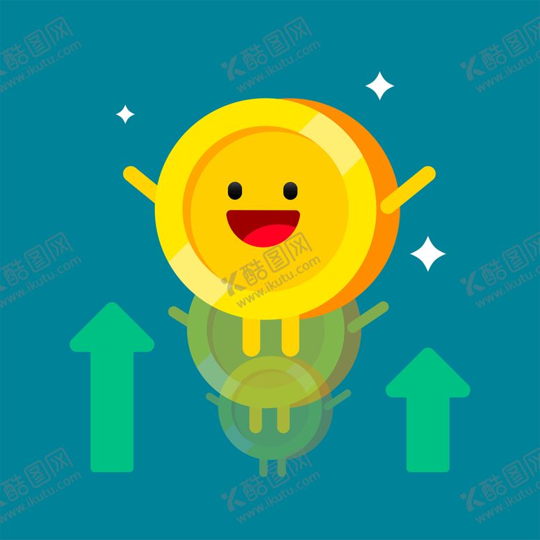 编号：59674309292017029317【酷图网】源文件下载-数字硬币金融插图   