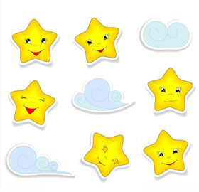卡通星星