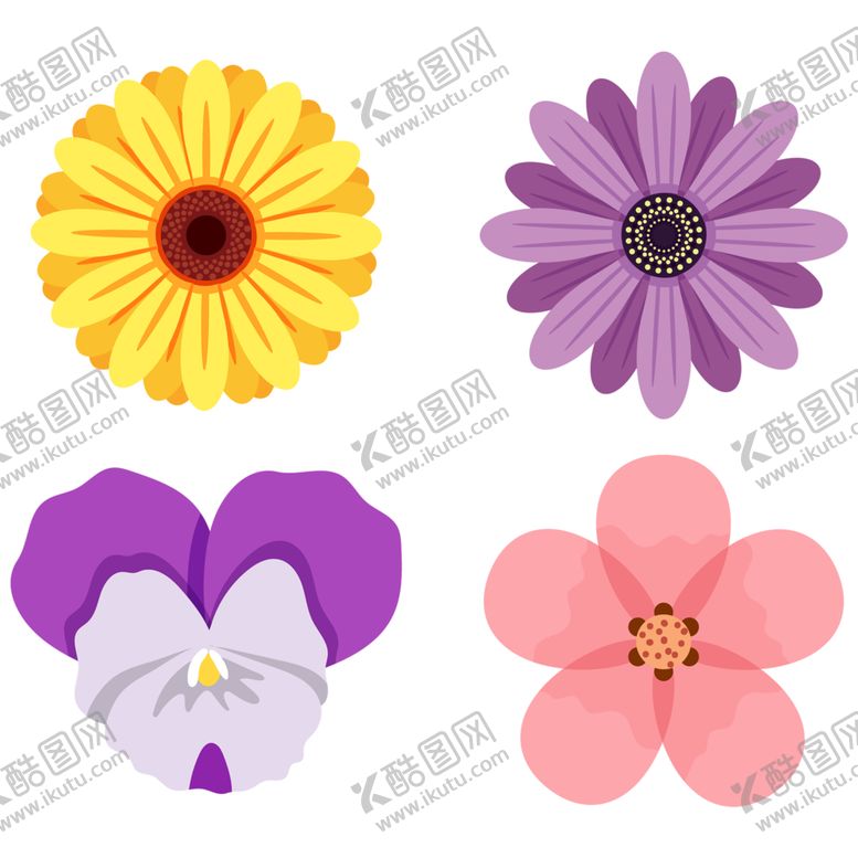 编号：80486109290400186392【酷图网】源文件下载-手绘植物花卉