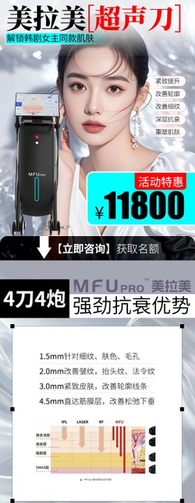 美拉美超声刀长图