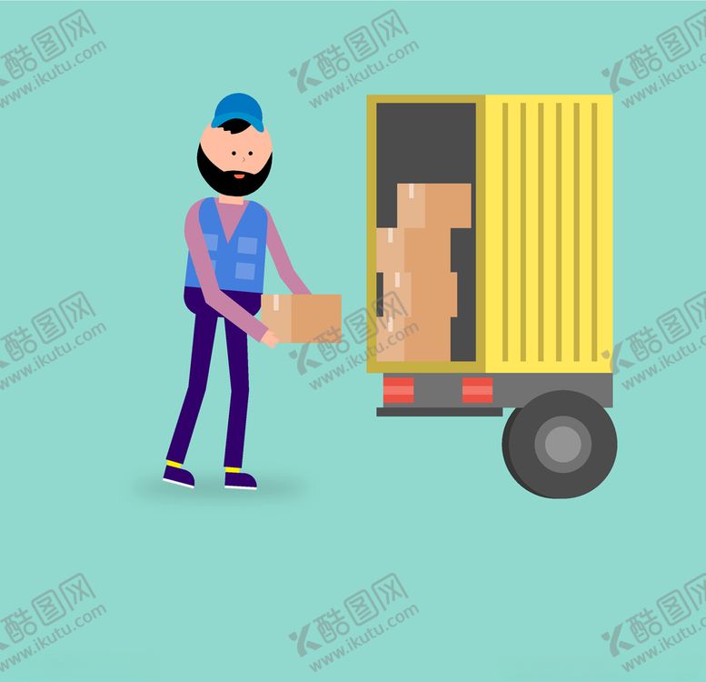 编号：30606910062345517656【酷图网】源文件下载-物流