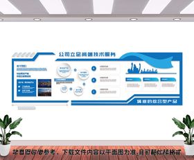企业公司文化墙展示说明介绍