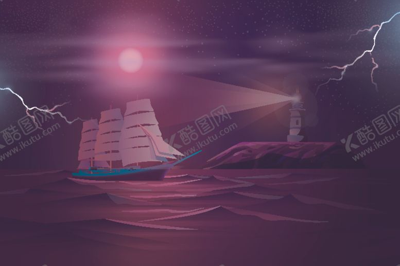 编号：79773710241954599565【酷图网】源文件下载-手绘风景画