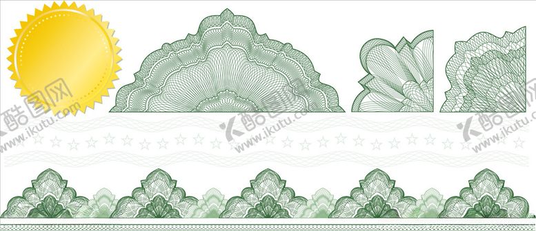 编号：99483409260954306654【酷图网】源文件下载-证书防伪底纹