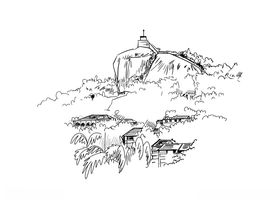 日光岩速写