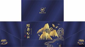 中式山水风礼盒包装设计