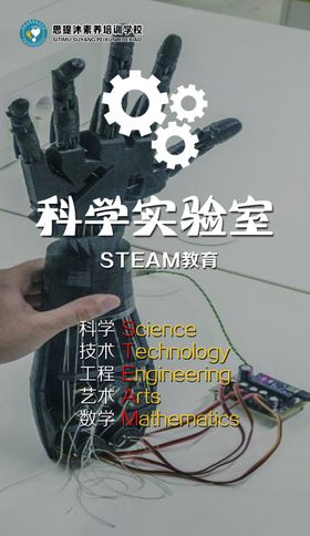 科学实验海报