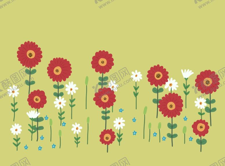 编号：81908509100102133882【酷图网】源文件下载-花朵素材