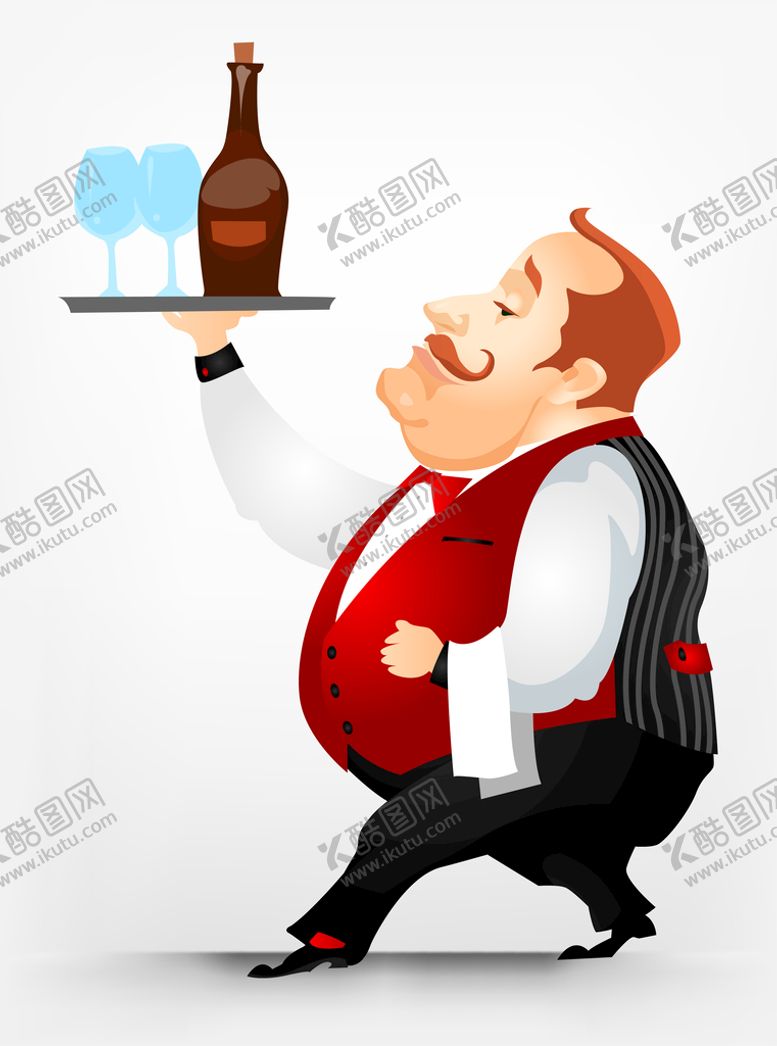 编号：49531709201607147306【酷图网】源文件下载-服务员