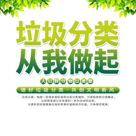 垃圾分类图片社区卫生生活活动