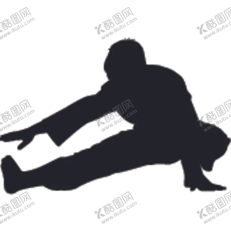 编号：82545806281952524658【酷图网】源文件下载-武术格斗剪影