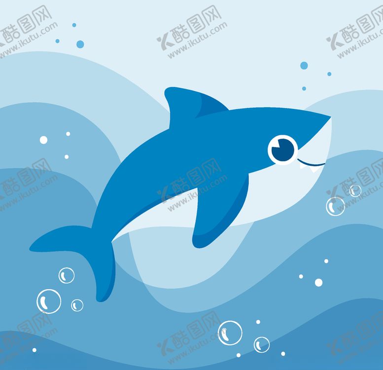 编号：61933110070151223478【酷图网】源文件下载-鲨鱼