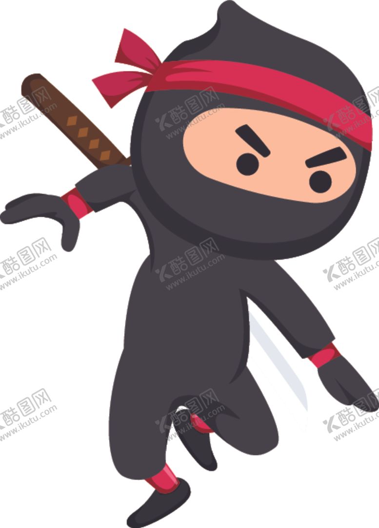 编号：16916005150809533558【酷图网】源文件下载-卡通忍者