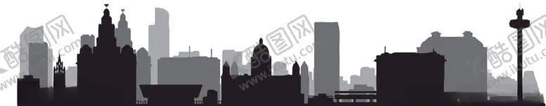 编号：14300706300738592691【酷图网】源文件下载-城市剪影