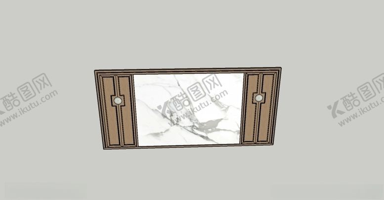 编号：49101210120850195716【酷图网】源文件下载-中式背景墙