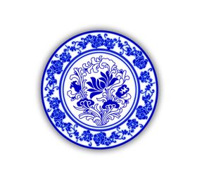 青花瓷青花瓷盘边框