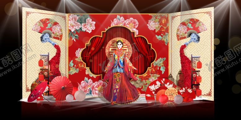 编号：90004809211551264492【酷图网】源文件下载-中式婚礼