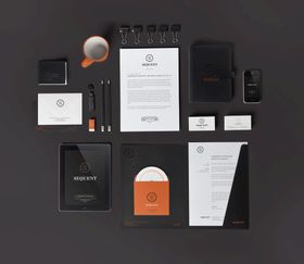 品牌VI样机数码产智能对象办公场景