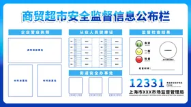 安全监督信息公布栏