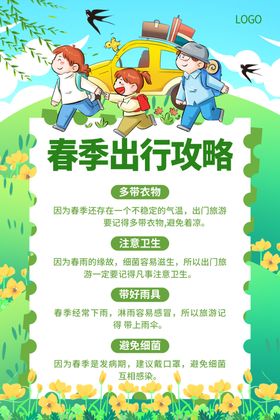 夏日旅游露营出行攻略路线拼接撕纸风专