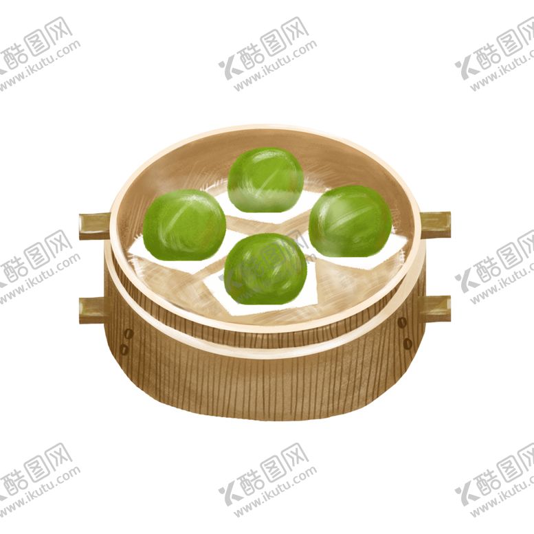 编号：91224006271302432010【酷图网】源文件下载-清明青团素材