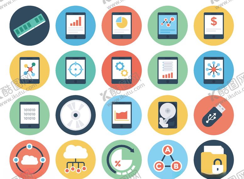 编号：89274009121309583873【酷图网】源文件下载-商务办公图标