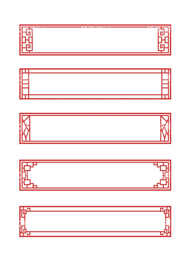 编号：55270312200317023722【酷图网】源文件下载-方形边框