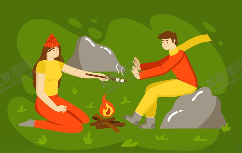 编号：24320710101729435305【酷图网】源文件下载-露营