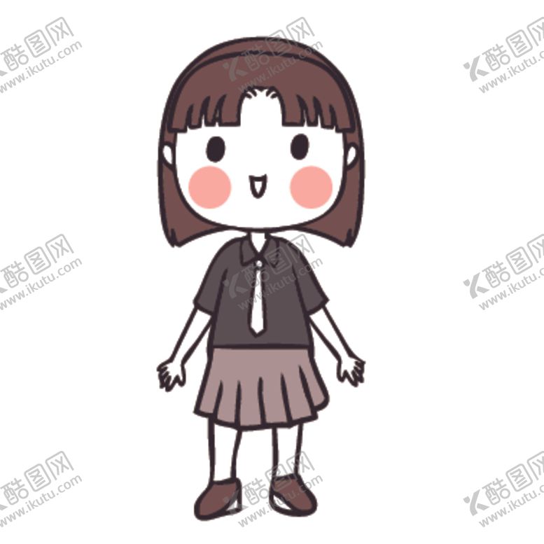 编号：31347710031018363164【酷图网】源文件下载-可爱人物形象插画