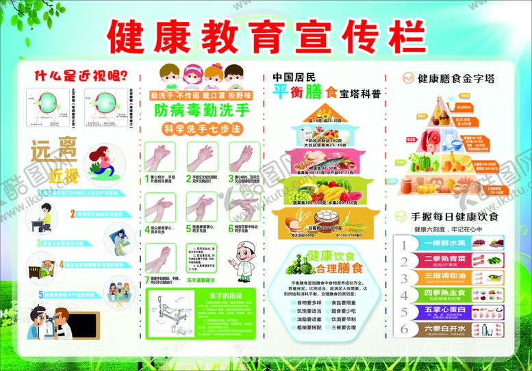 编号：60225411211747594061【酷图网】源文件下载-健康教育宣传栏