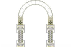 镂空花图案