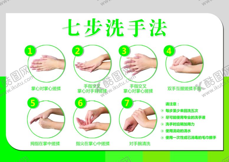 编号：34764709151200057323【酷图网】源文件下载-七步洗手法