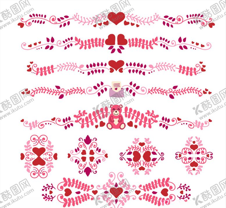 编号：43288210070553077464【酷图网】源文件下载-矢量手绘花纹